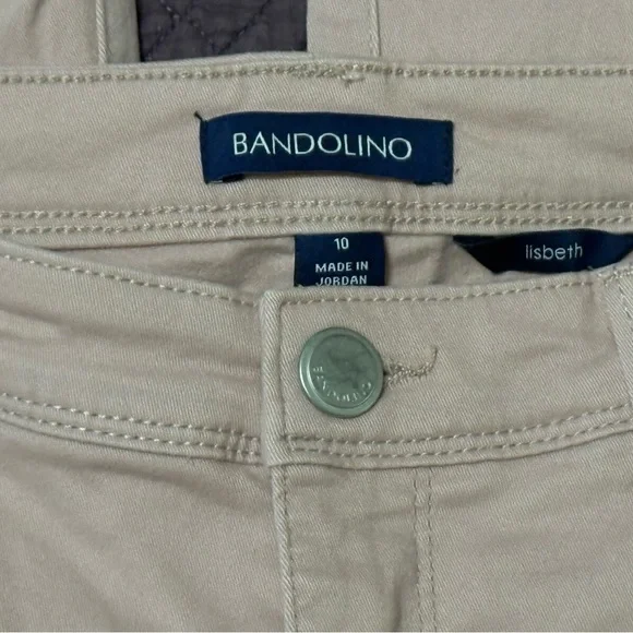 Bandolino Dusty Pink lisbeth Pants Sz 10 - Picture 3 of 5